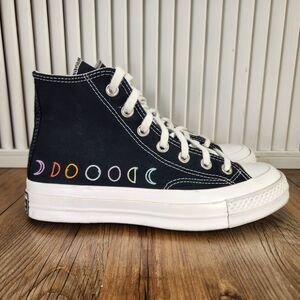 Converse Chuck 70 Hi Womens Size 7 Black Mystic Platform Sneakers Shoes A03738C